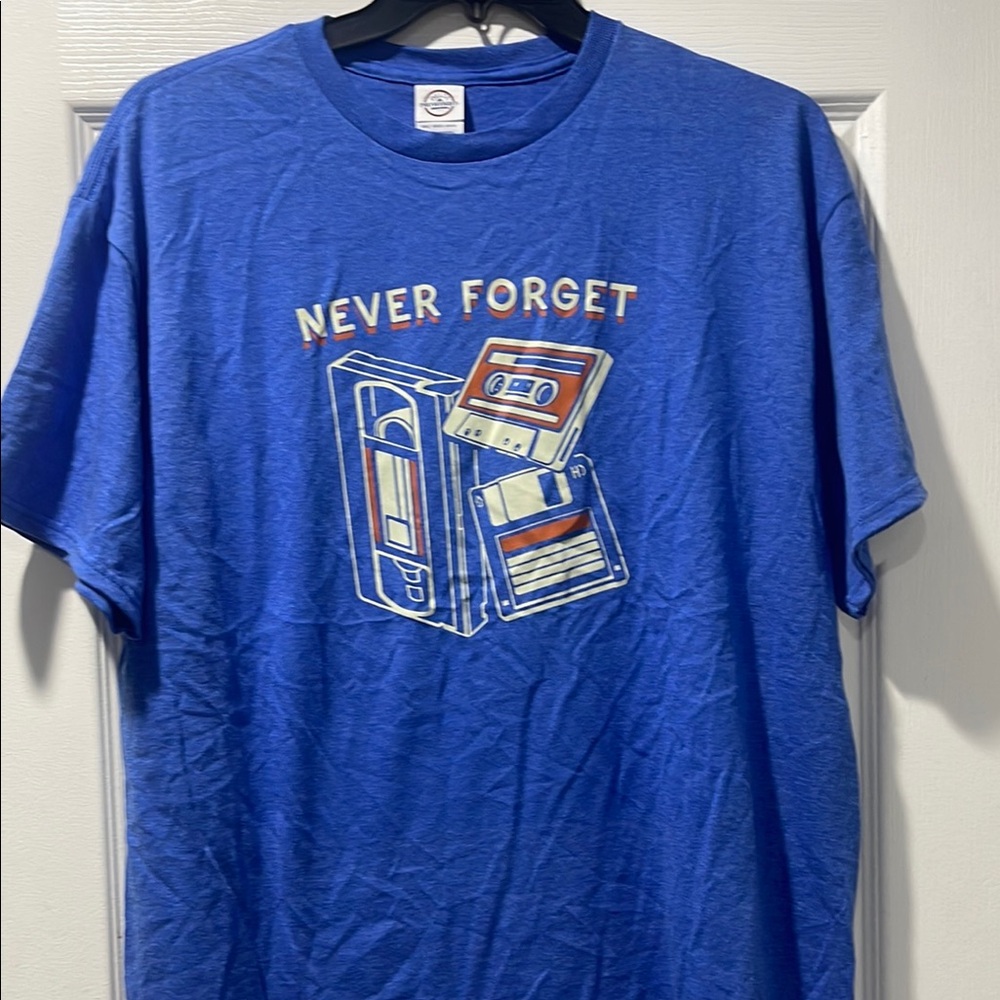 Delta Pro Weight Blue Graphic T-Shirt